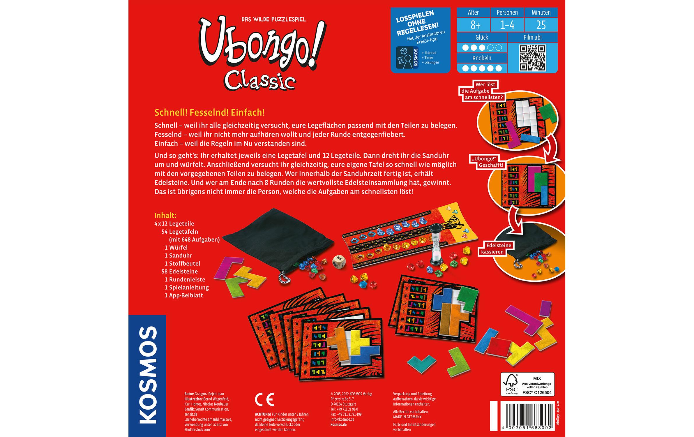 Kosmos Knobelspiel Ubongo Classic