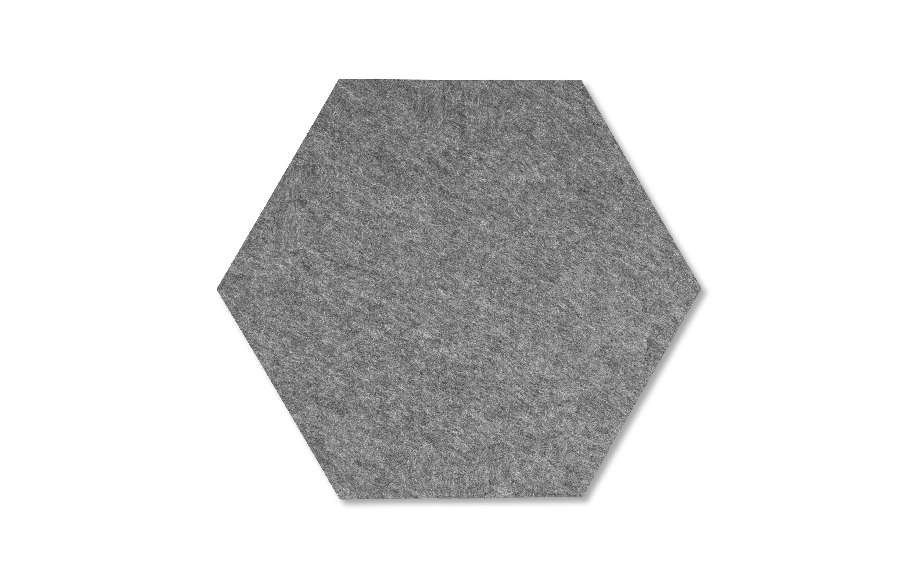 Plotony Wandfliesen Hexagon 44 x 50.5 cm Grau, 6 Platten Plotony Wandfliesen Hexagon 44 x 50.5 cm Grau, 6 Platten