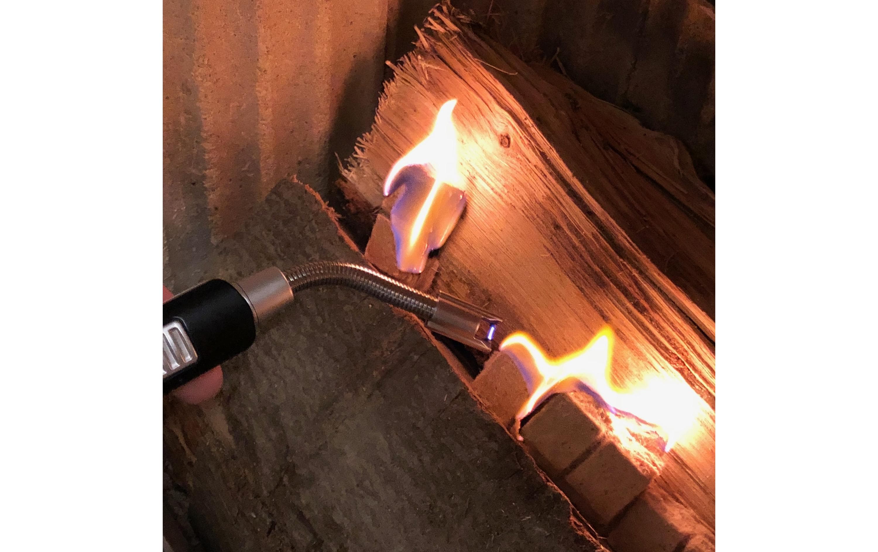 TFA Dostmann Feueranzünder Schwarz