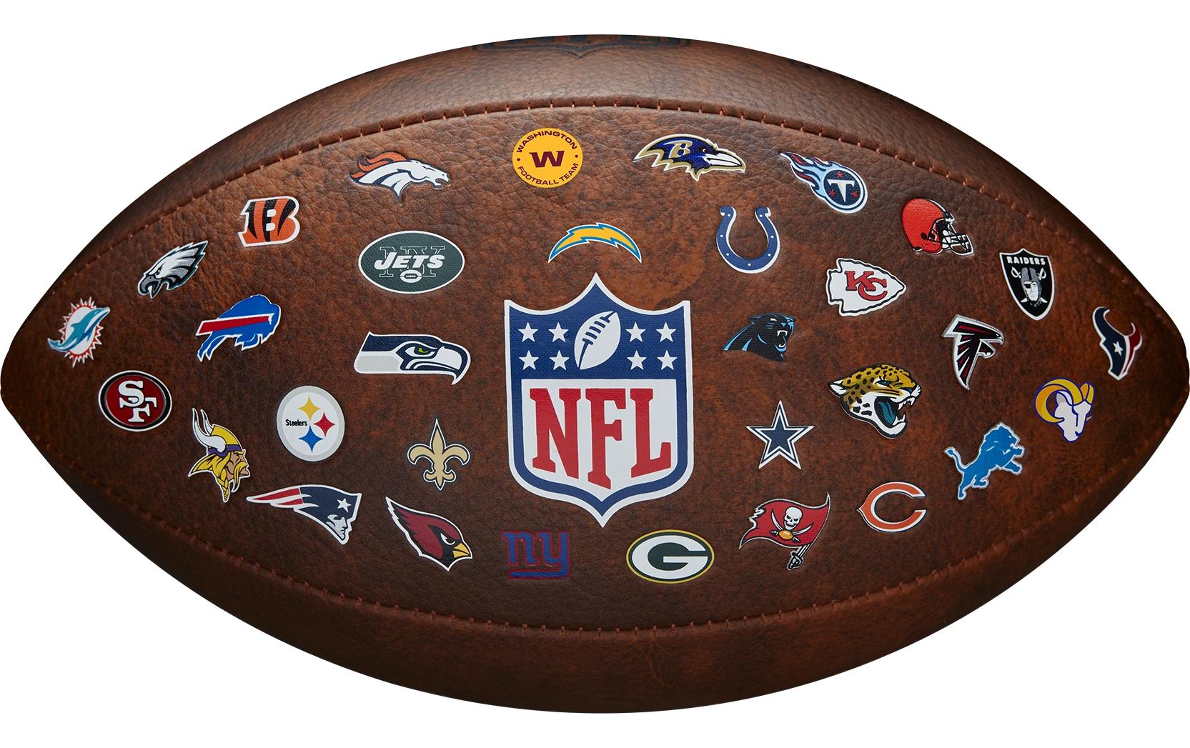 Wilson Football NFL Throwback 32 Team Logo