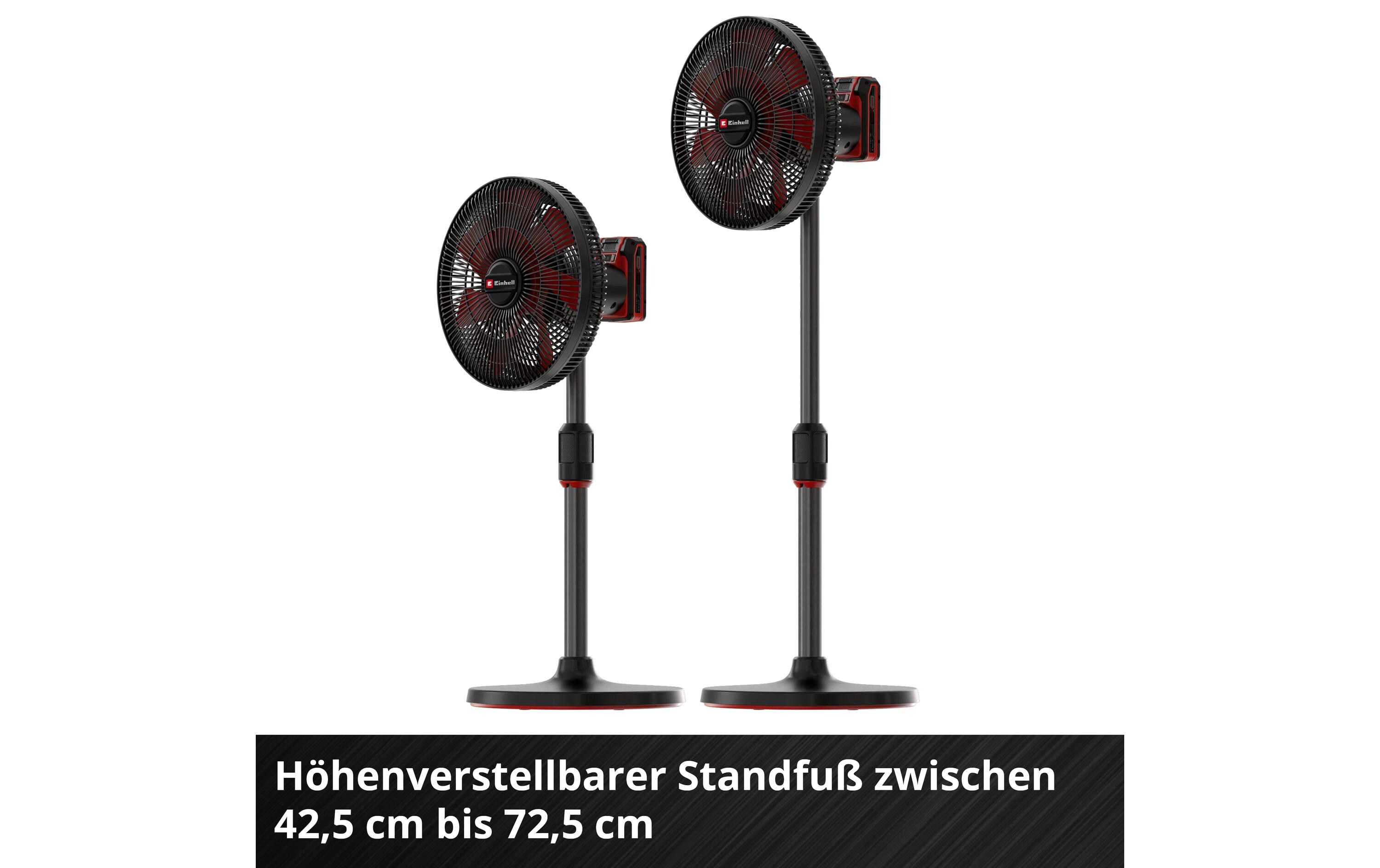 Einhell Bodenventilator GE-CF 18/320 P Li-Solo Schwarz