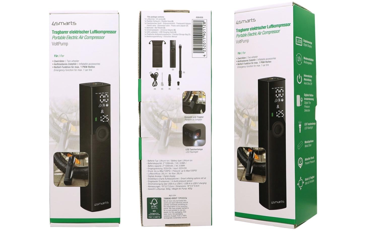 4smarts Minipumpe Elektrisch VoltPump