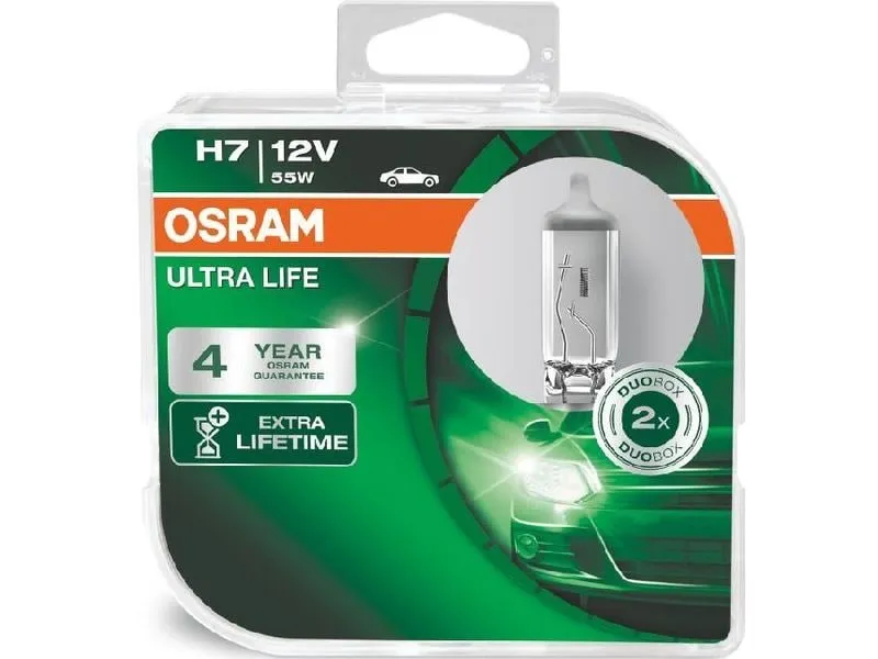 OSRAM Glühlampe H7 ULTRA LIFE 12V 55W PX26d PKW OSRAM Glühlampe H7 ULTRA LIFE 12V 55W PX26d PKW