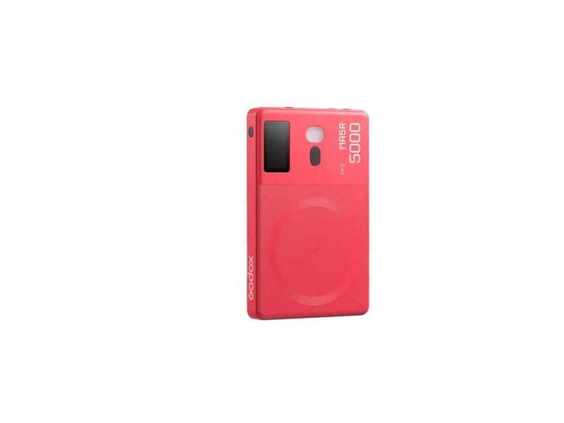 Godox MA5R RGB-Panel-Licht mit Powerbank Rot Godox MA5R RGB-Panel-Licht mit Powerbank Rot