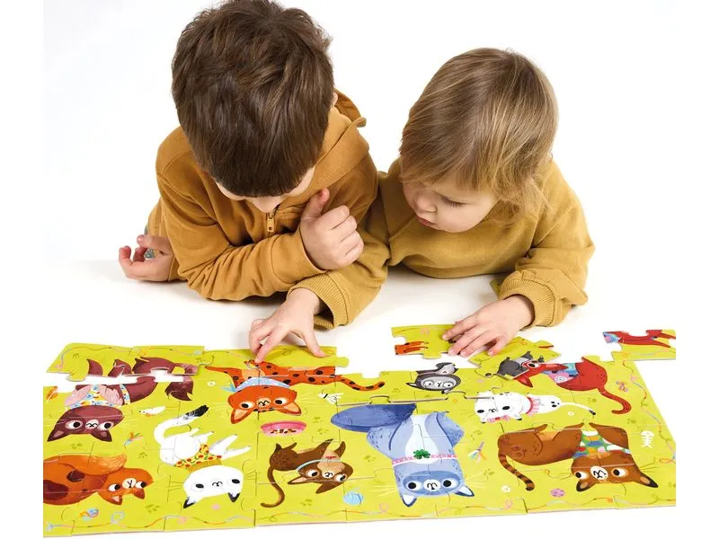 Banana Panda Puzzle Ich liebe Katzen Banana Panda Puzzle Ich liebe Katzen