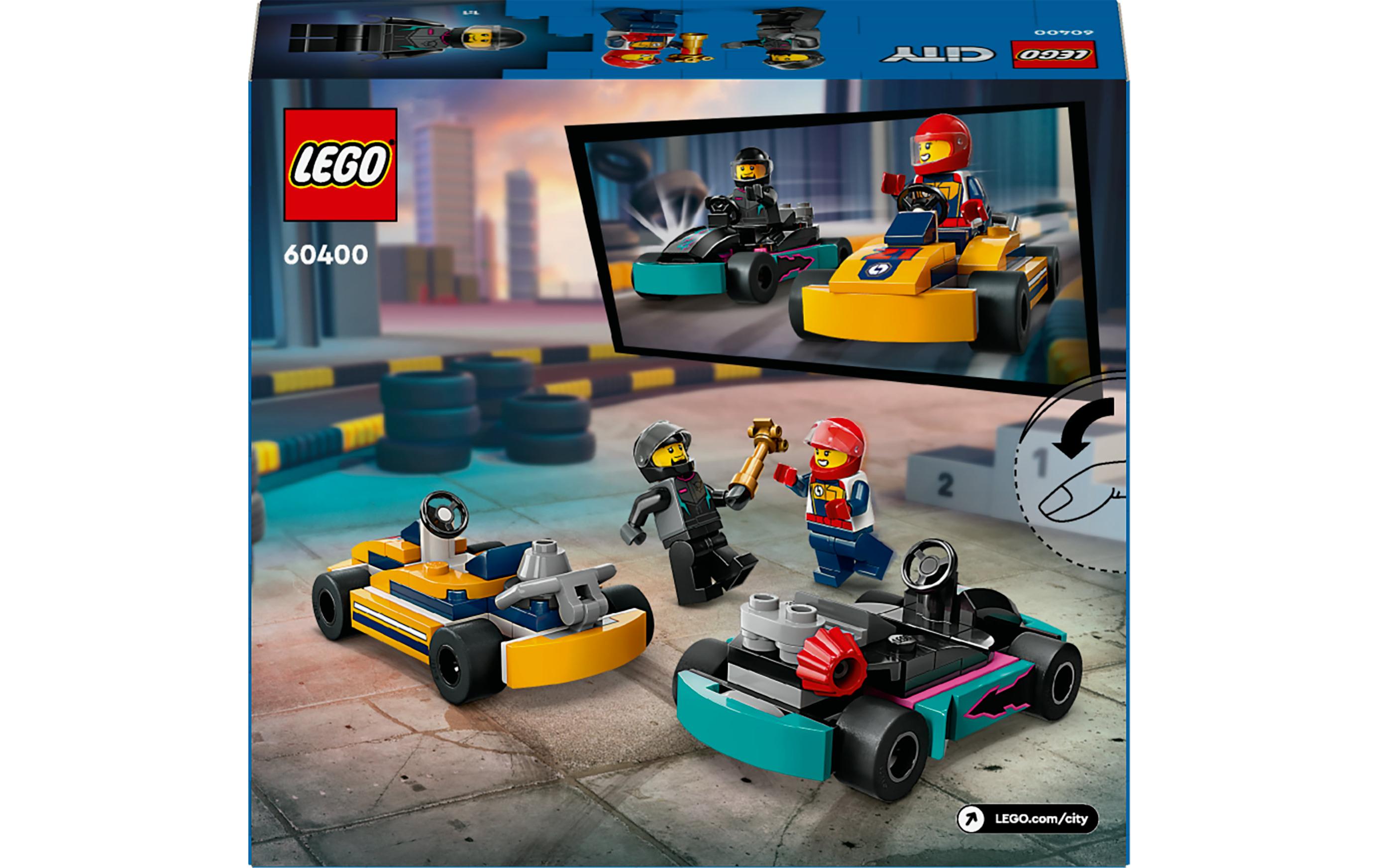 LEGO® City Go-Karts mit Rennfahrern 60400