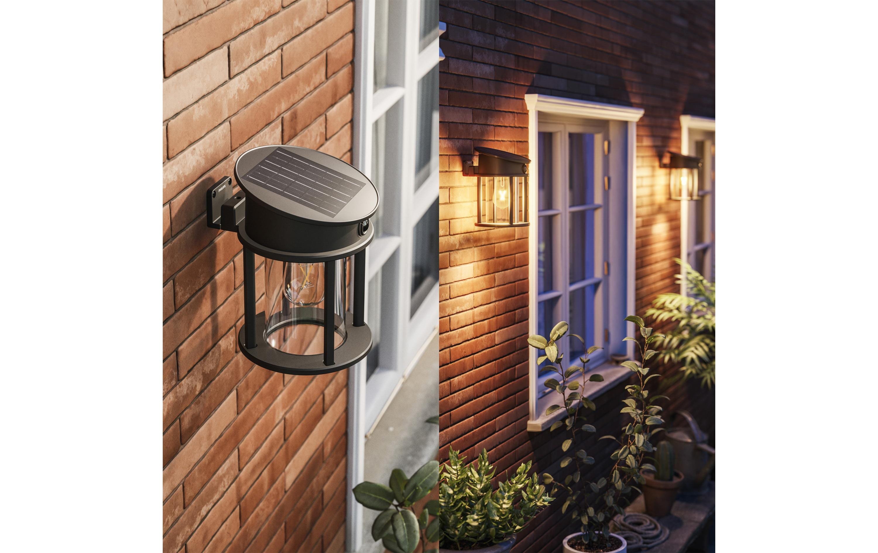 Philips Geri Wand Solar UE RD 2700K anthrazit Philips Geri Wand Solar UE RD 2700K anthrazit