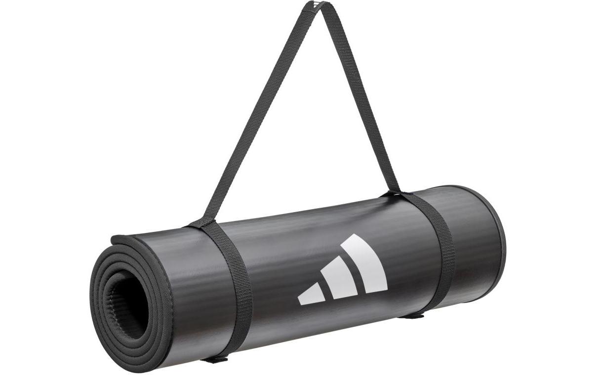 adidas Trainingsmatte Schwarz, 10 mm