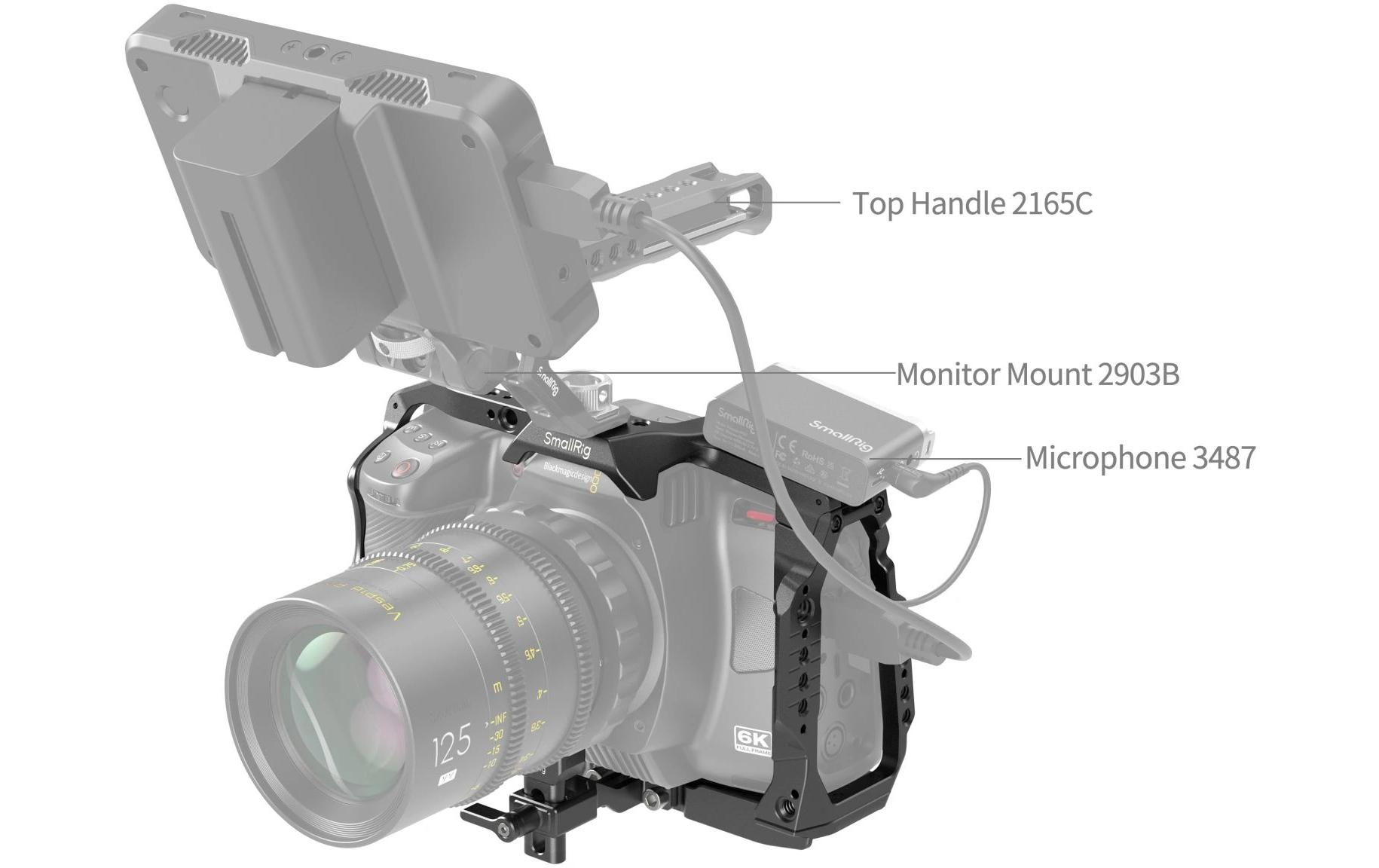 Smallrig Cage für Blackmagic Design Cinema 6K