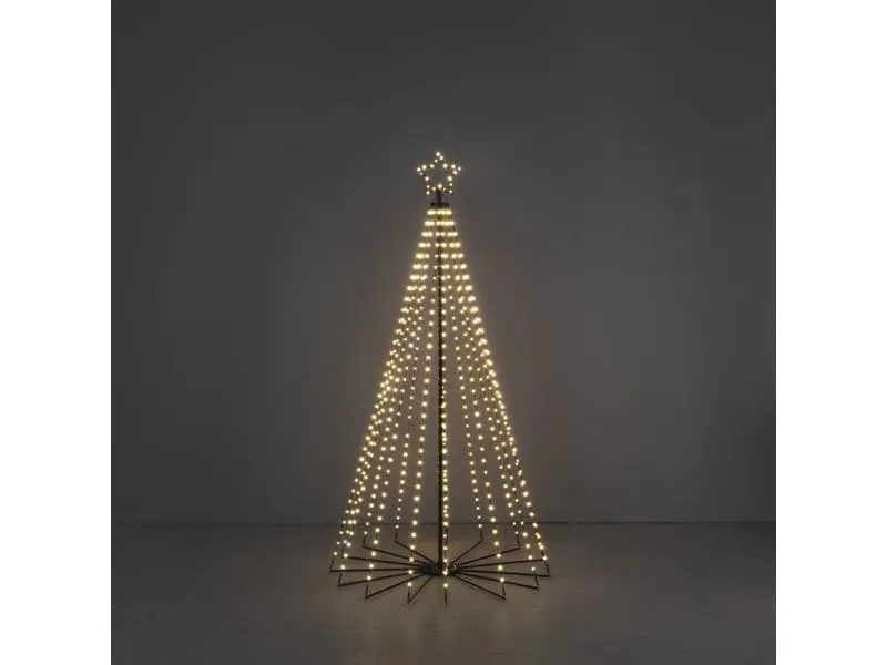 Konstsmide LED Tannenbaum Stern 515 bernsteinfarbene LEDs, 6 W
