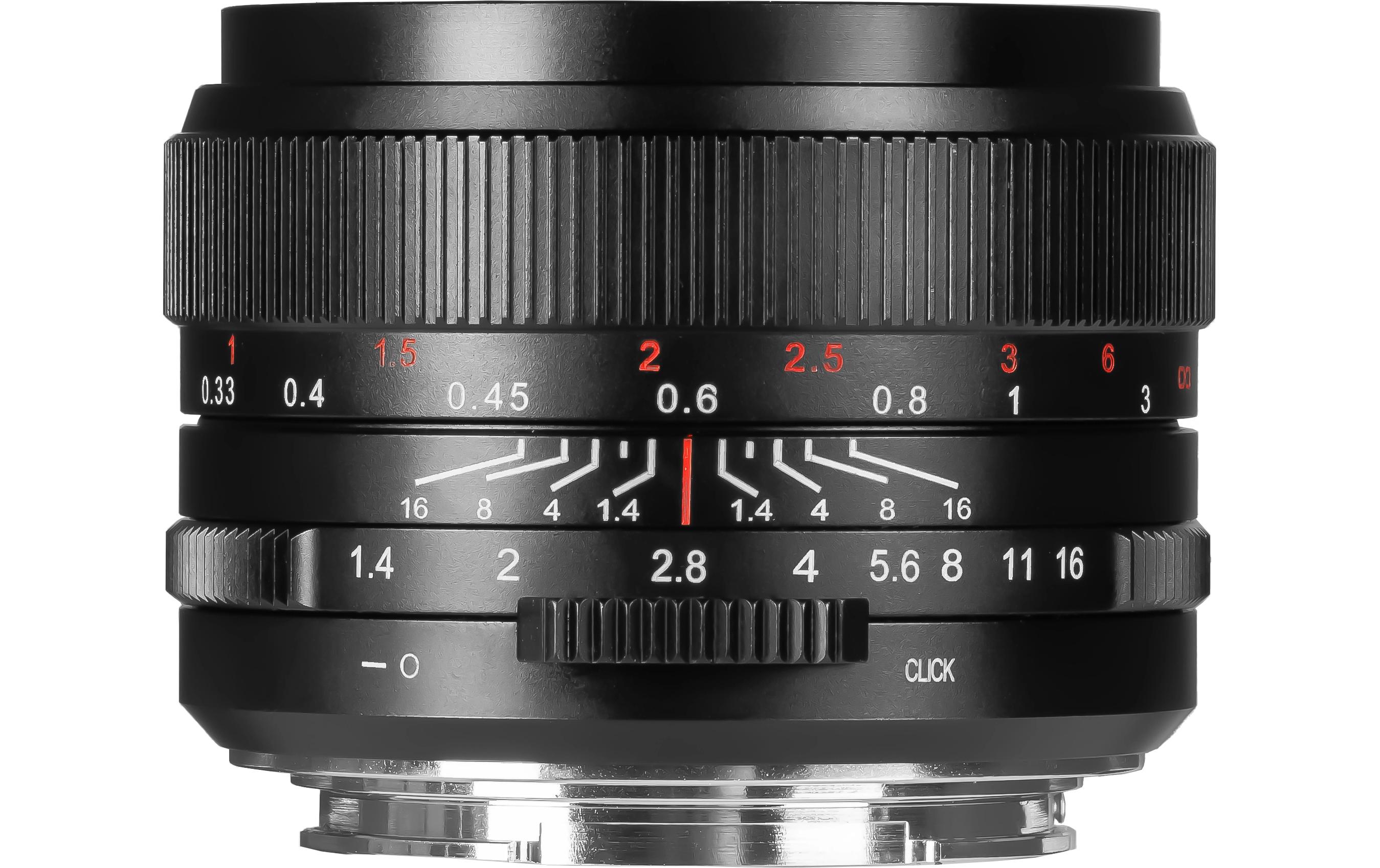 7Artisans Festbrennweite 35mm F/1.4 Mark III FF Schwarz – Nikon Z