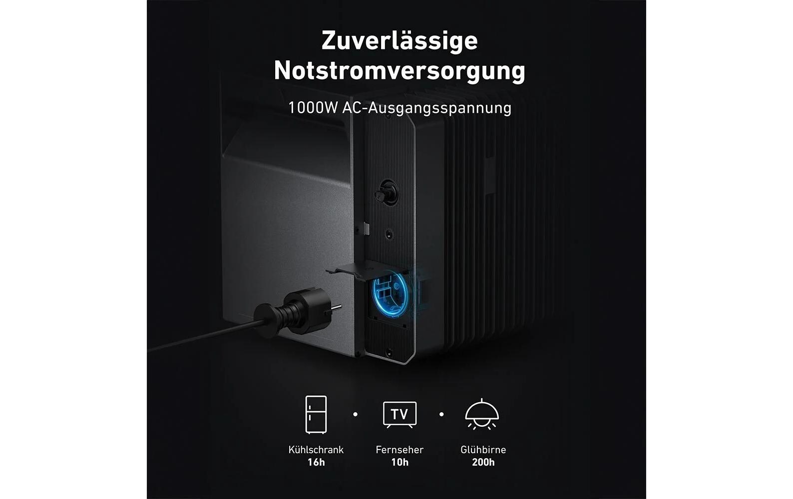 Anker Energiespeicher SOLIX 2 E1600 PRO All-in-One
