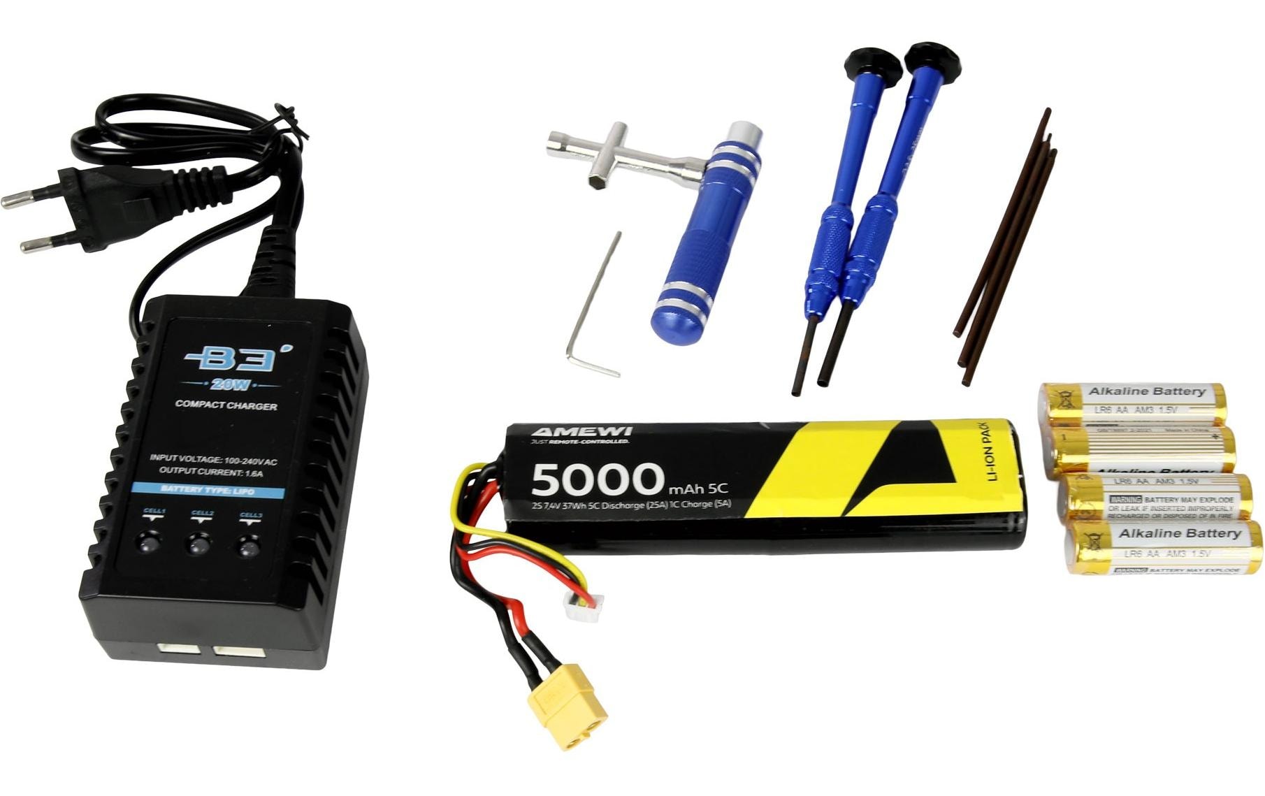 Amewi Scania 770 S Zugmaschine 6 x 6 1:14 RTR Silber