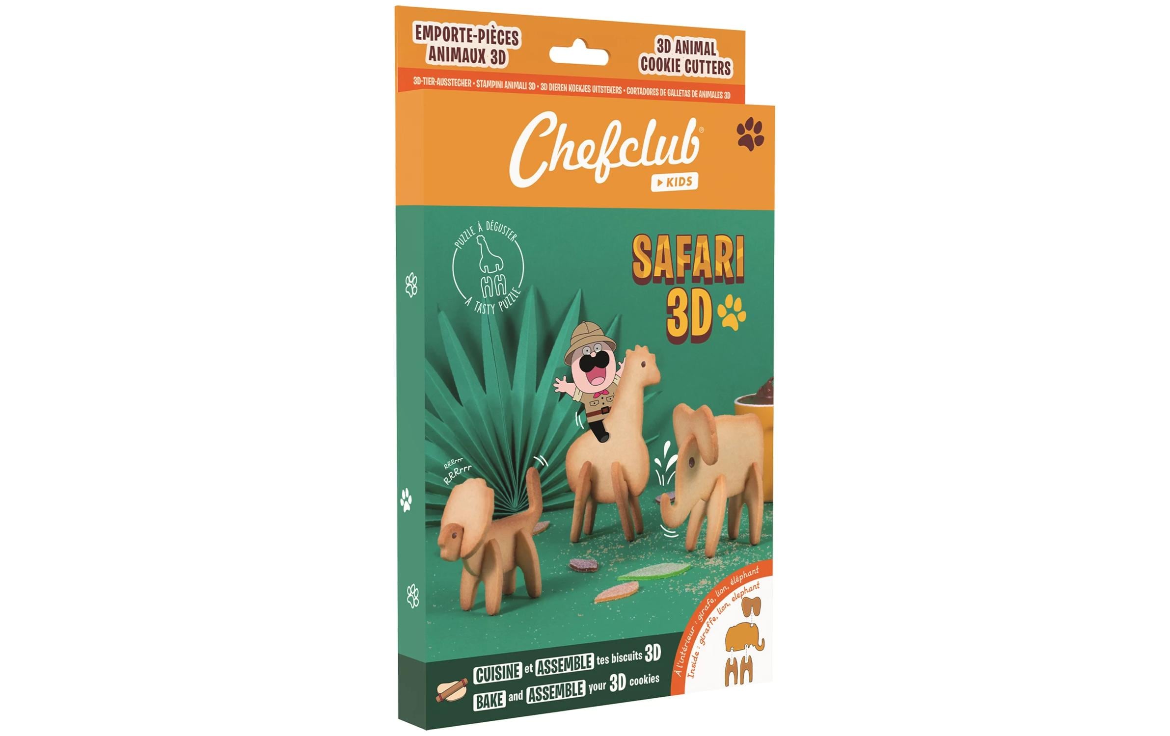 Chefclub Keksausstecher Safari 3-teilig Chefclub Keksausstecher Safari 3-teilig