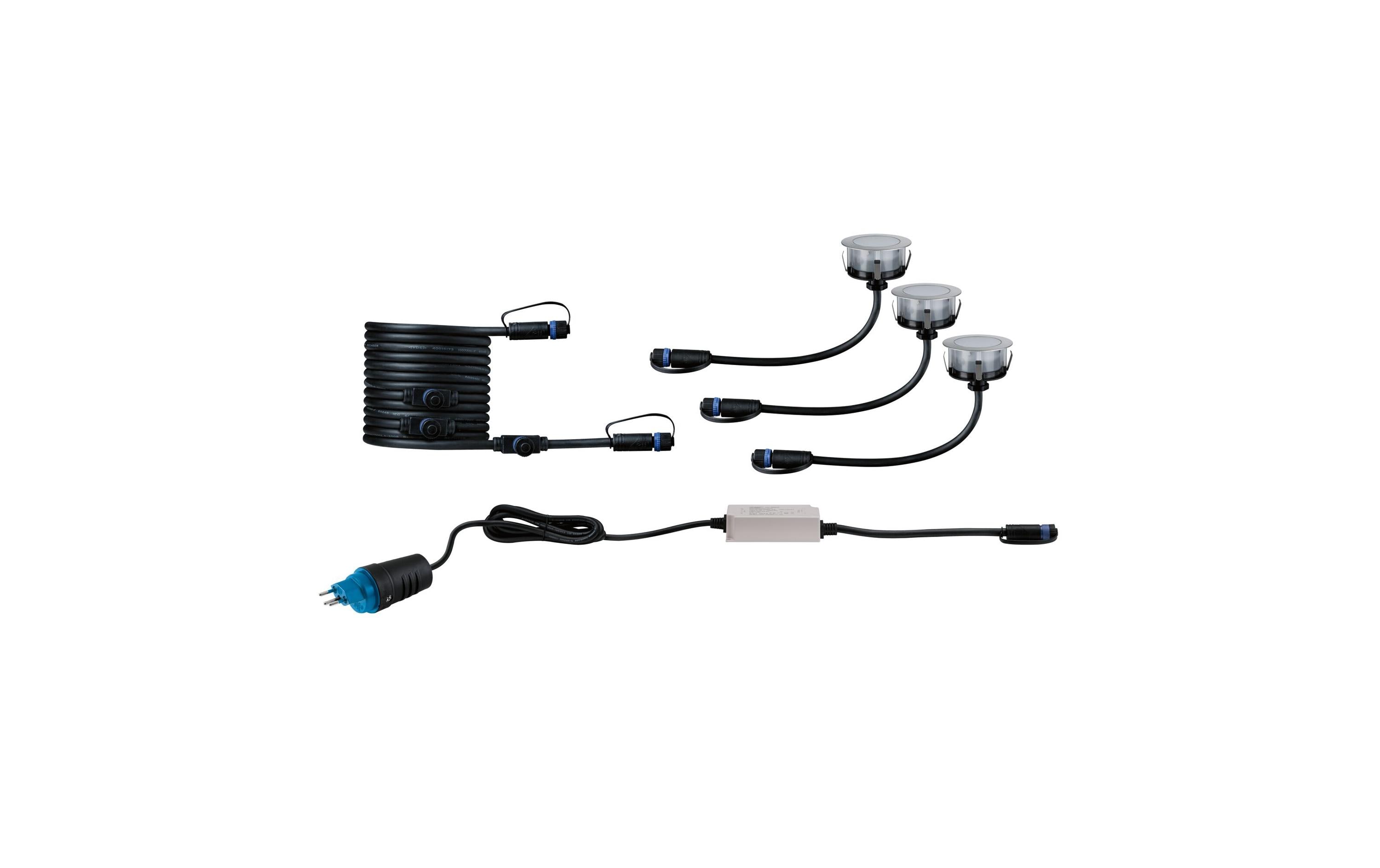 Paulmann Gartenspot Plug & Shine Floor 90° 3000 K, Basisset Paulmann Gartenspot Plug & Shine Floor 90° 3000 K, Basisset