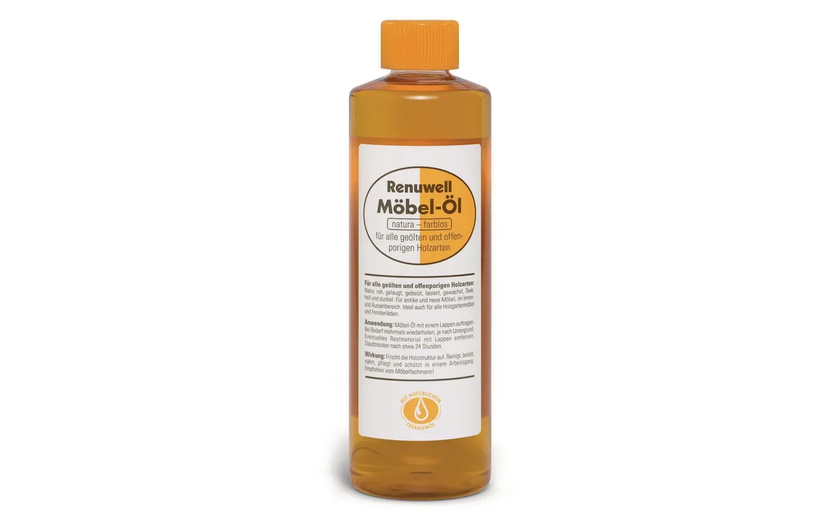 Renuwell Pflegeschutz Möbel-Öl, 500 ml Renuwell Pflegeschutz Möbel-Öl, 500 ml