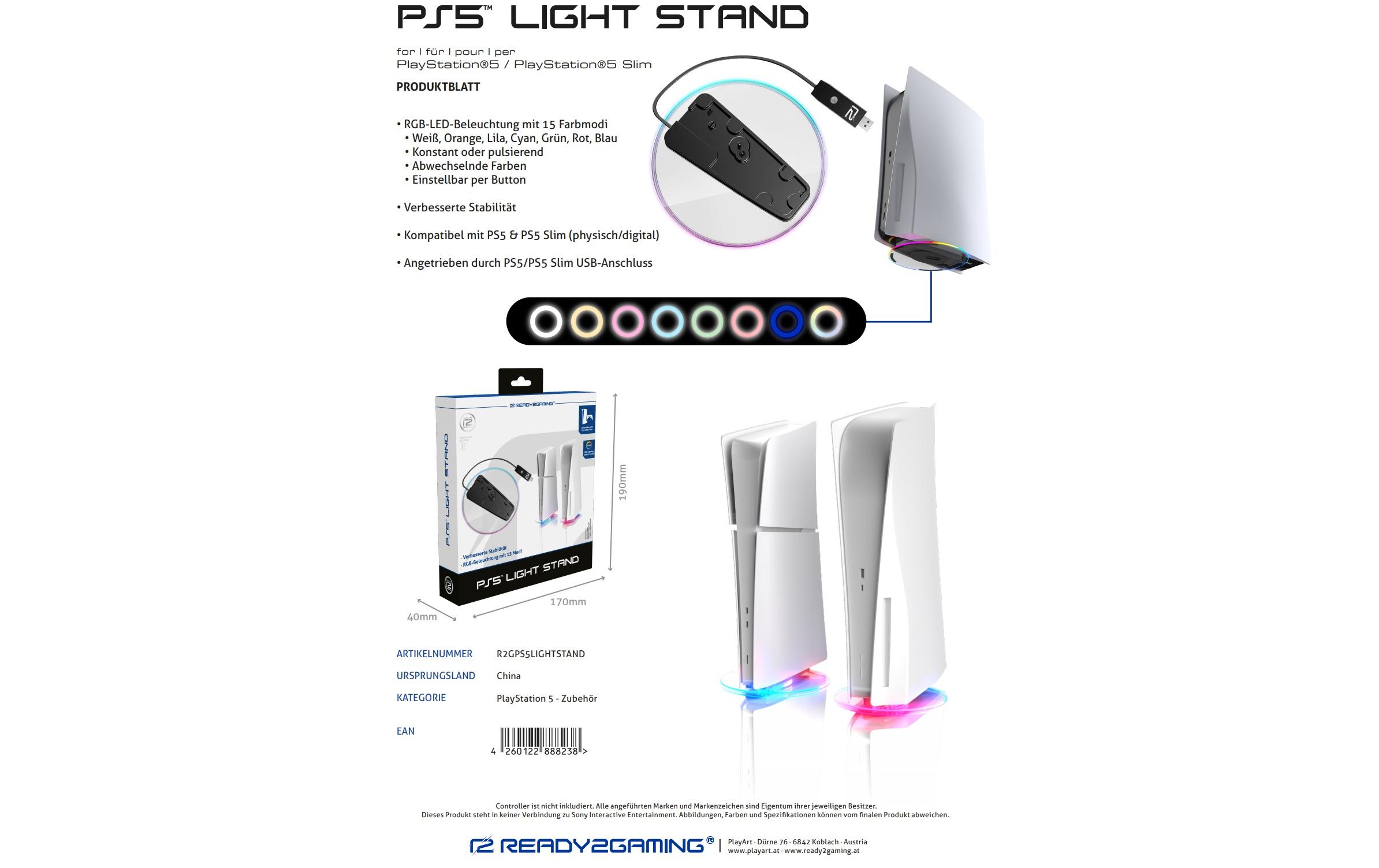 GAME Light Stand Weiss