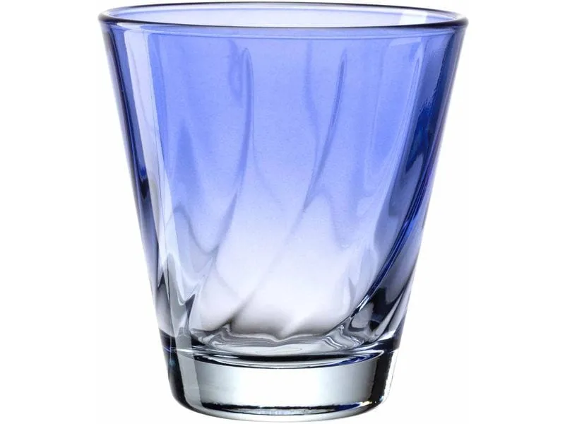 Leonardo Trinkglas Twist 215 ml, 4 Stück, Blau Leonardo Trinkglas Twist 215 ml, 4 Stück, Blau