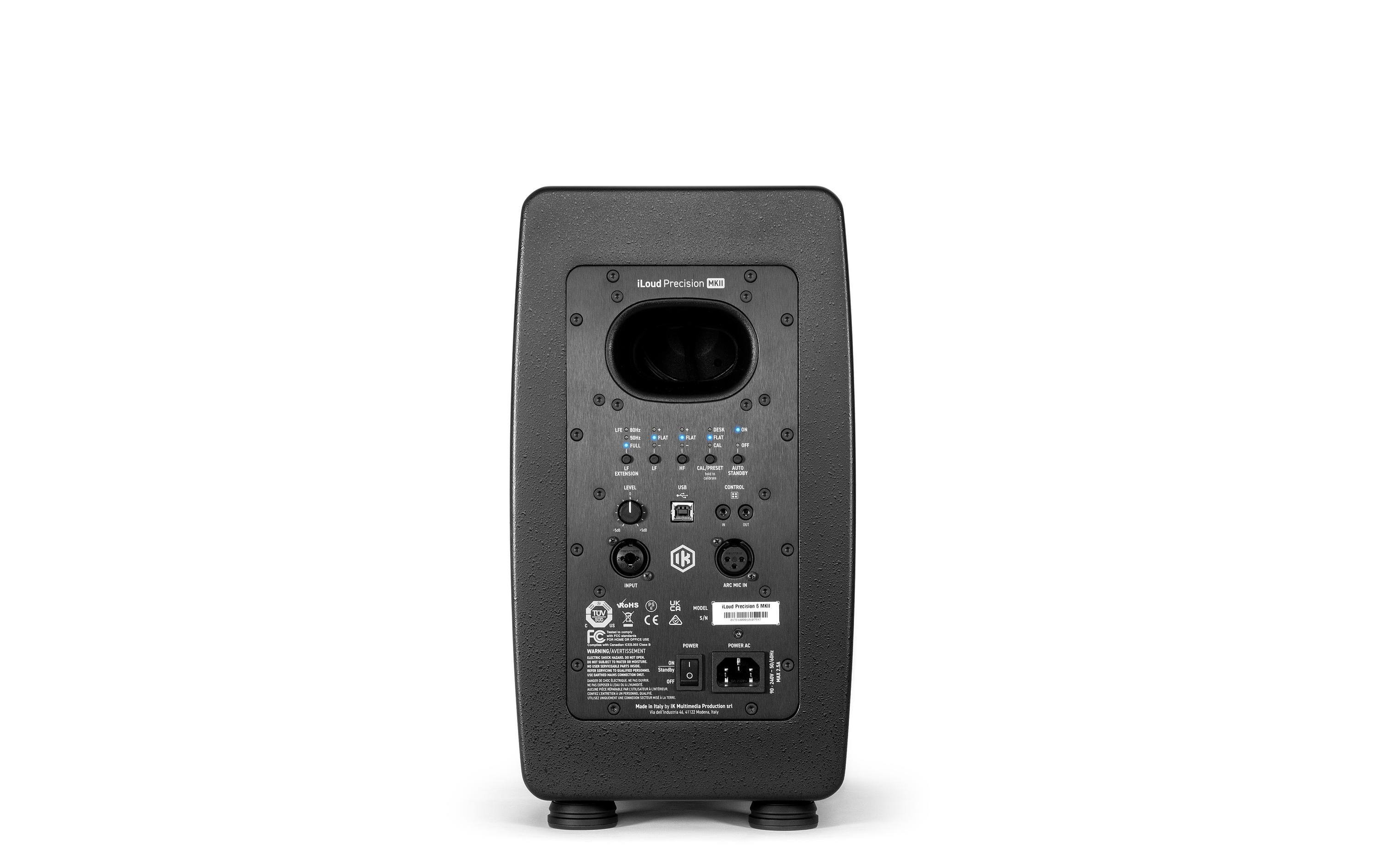 IK Multimedia Studiomonitor iLoud Precision 6 MKII Schwarz