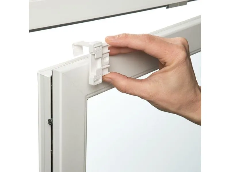Gardinia Easyfix Klebe- und Klemmset Weiss Gardinia Easyfix Klebe- und Klemmset Weiss
