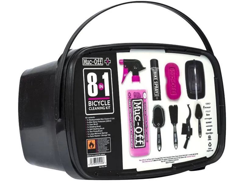Muc-Off Pflegeset 8-In-One Bike Cleaning Kit Muc-Off Pflegeset 8-In-One Bike Cleaning Kit