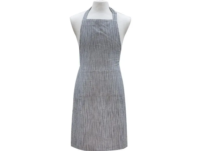 Ladelle Küchenschürze Lina Stripe 70 x 90 cm, Blau/Weiss Ladelle Küchenschürze Lina Stripe 70 x 90 cm, Blau/Weiss