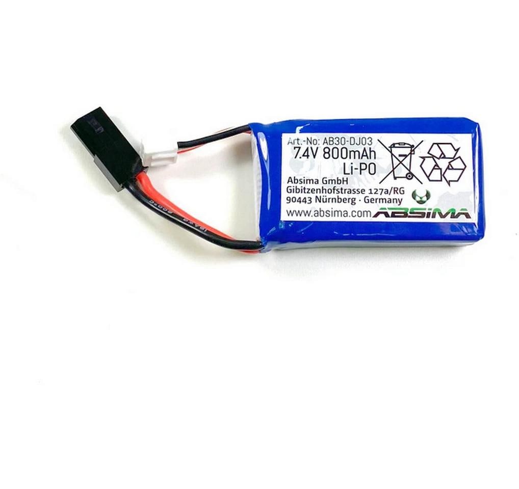 Absima RC-Akku 7.4 V 800 mAh LiPo Absima RC-Akku 7.4 V 800 mAh LiPo