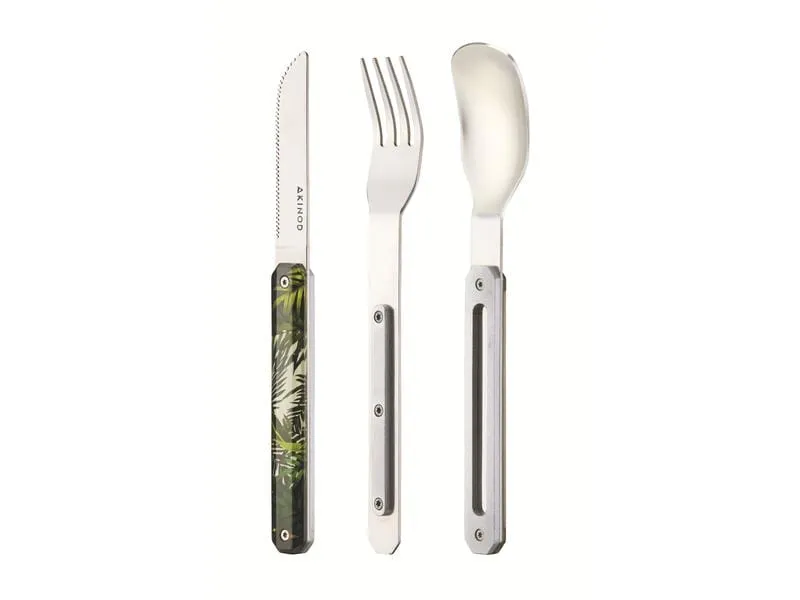 Akinod Outdoor-Besteck-Set Straight Cutlery 12 h34 Akinod Outdoor-Besteck-Set Straight Cutlery 12 h34