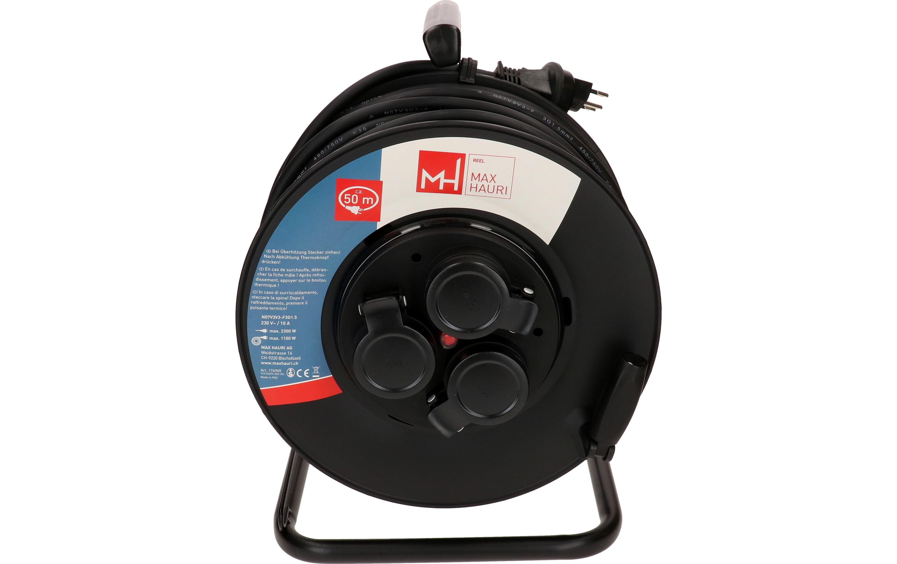 Max Hauri Kabelrolle 3 x Typ13 50 m