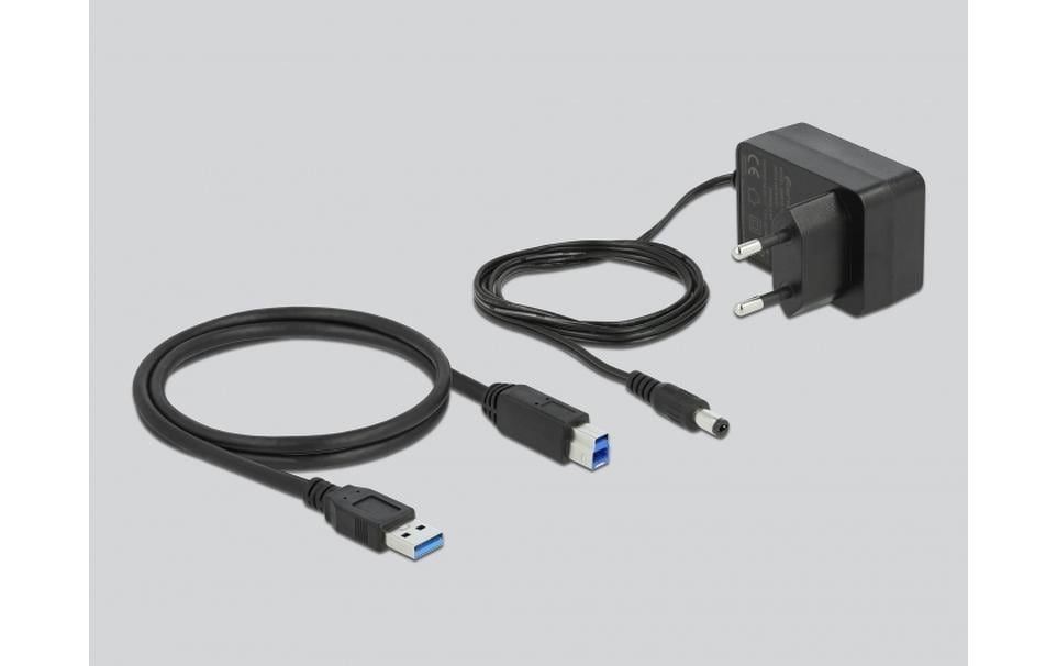 Delock USB-Hub 63262 USB 3.0 - 4x USB-A / 1x Ladeanschluss