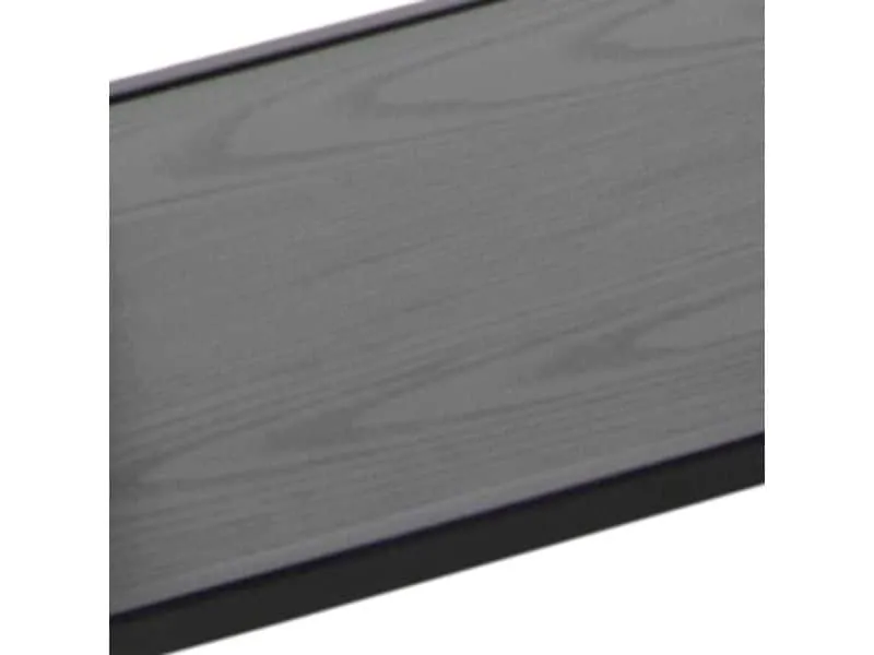 AC Design Regal Seaford 77 x 35 x 185 cm, Schwarz
