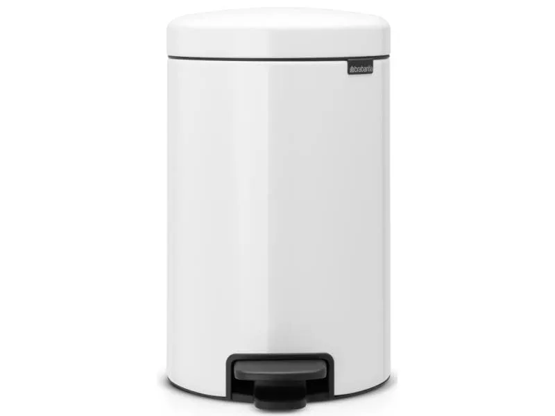 Brabantia Treteimer NewIcon 12 l, White Brabantia Treteimer NewIcon 12 l, White