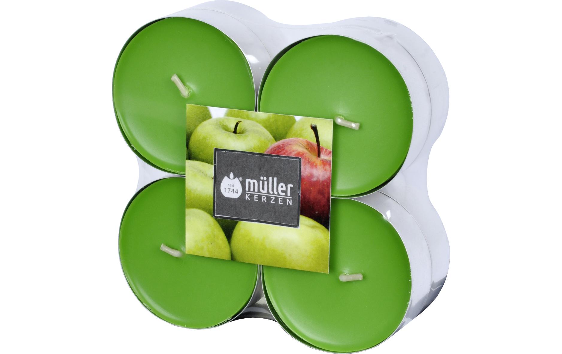 müller Kerzen Duftkerze Juicy Apple 8 Stück