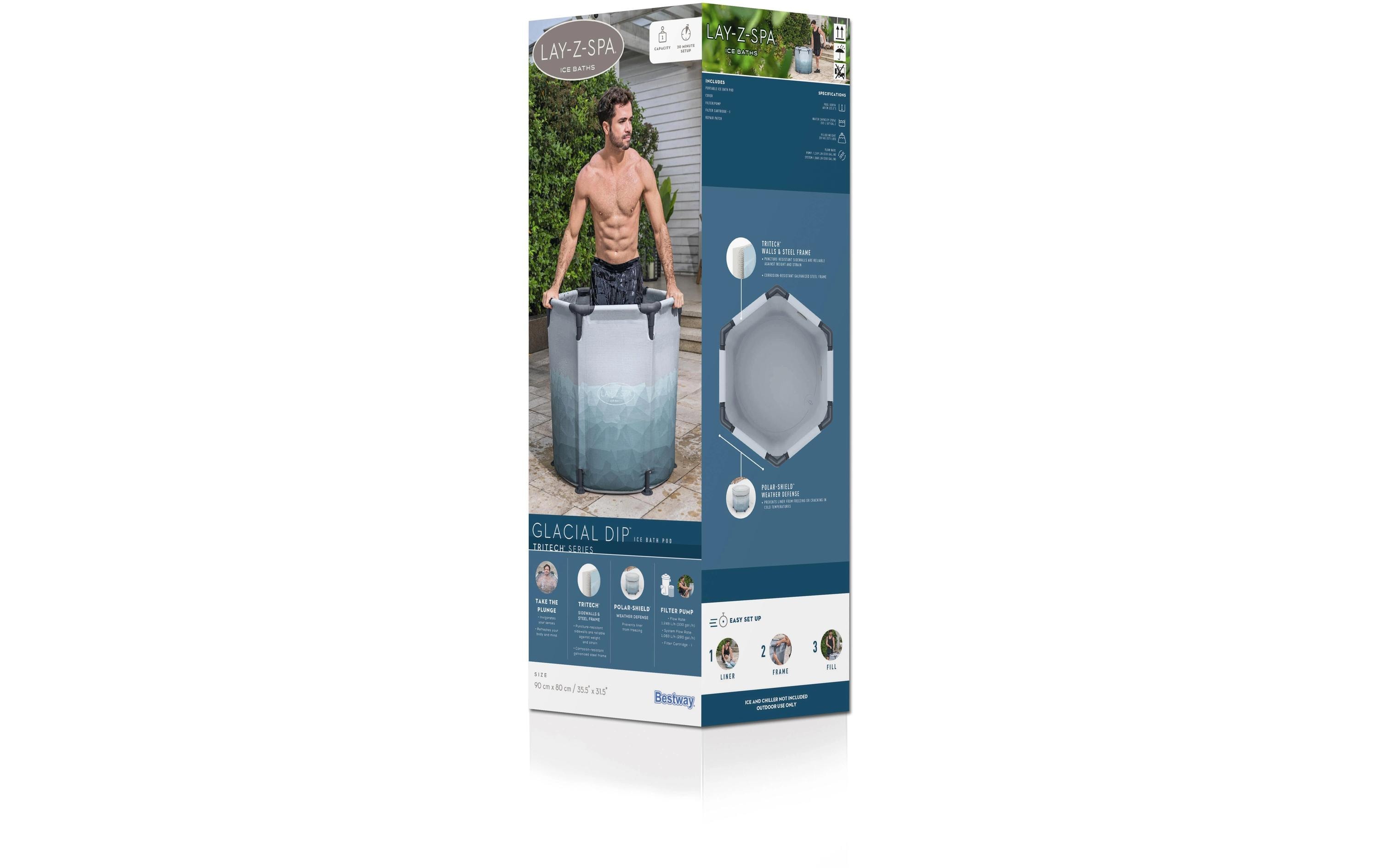 Bestway Eisbad 90 x 80 cm