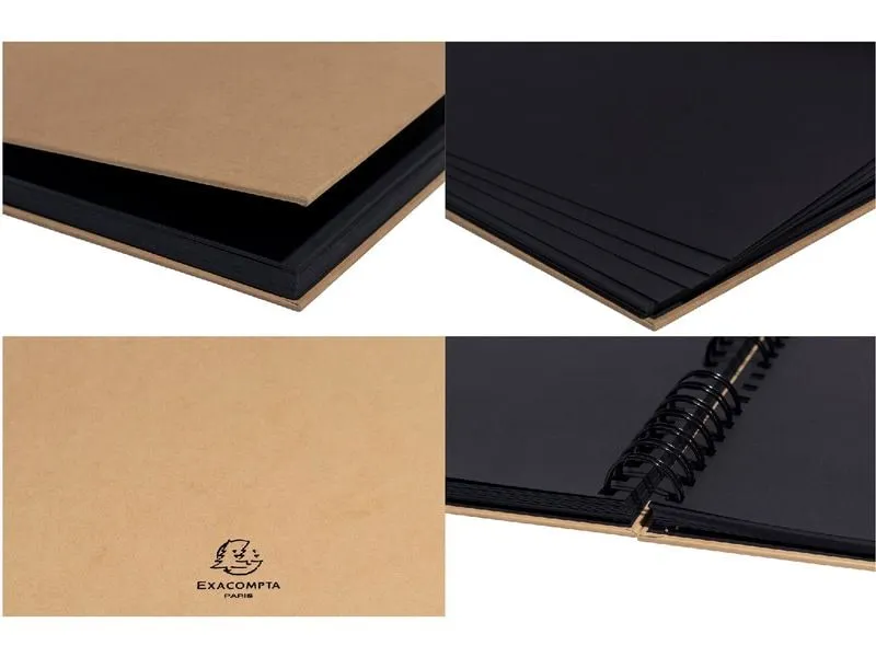 Exacompta Kreativalbum Scrap-Addict Kraft Set