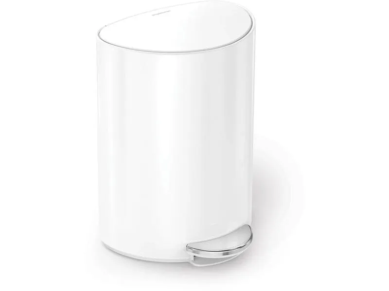 Simplehuman Abfalleimer 6 l, Weiss Simplehuman Abfalleimer 6 l, Weiss