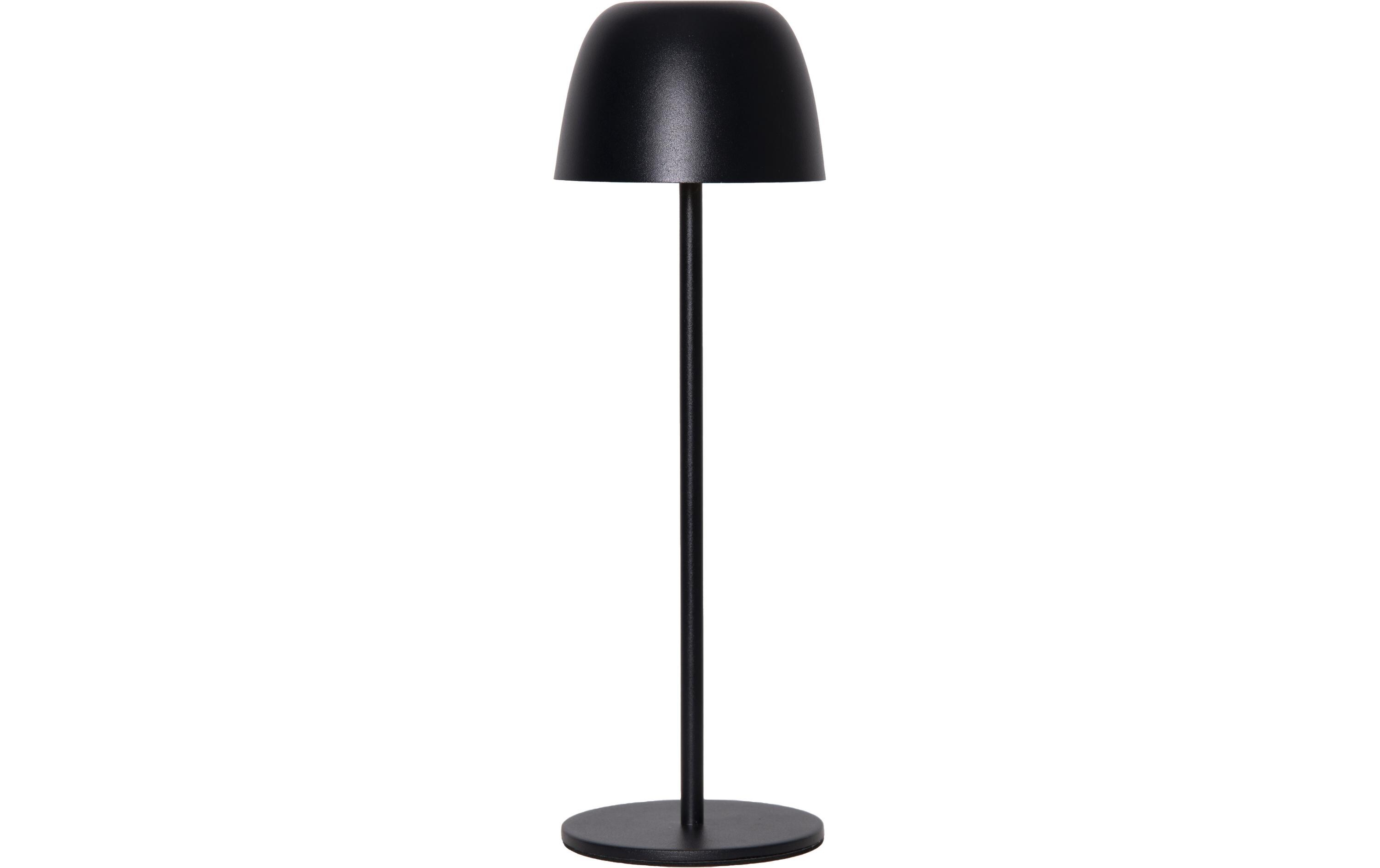 Star Trading Akku-Tischleuchte Ronda IP54, Warmweiss, Schwarz