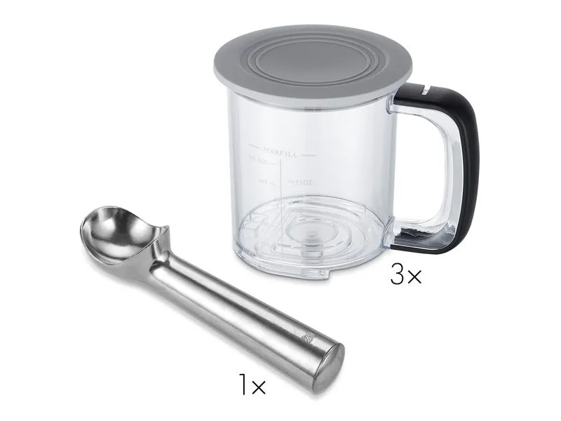Trisa Glacemaschine Creamolino 0.5 l, Silber