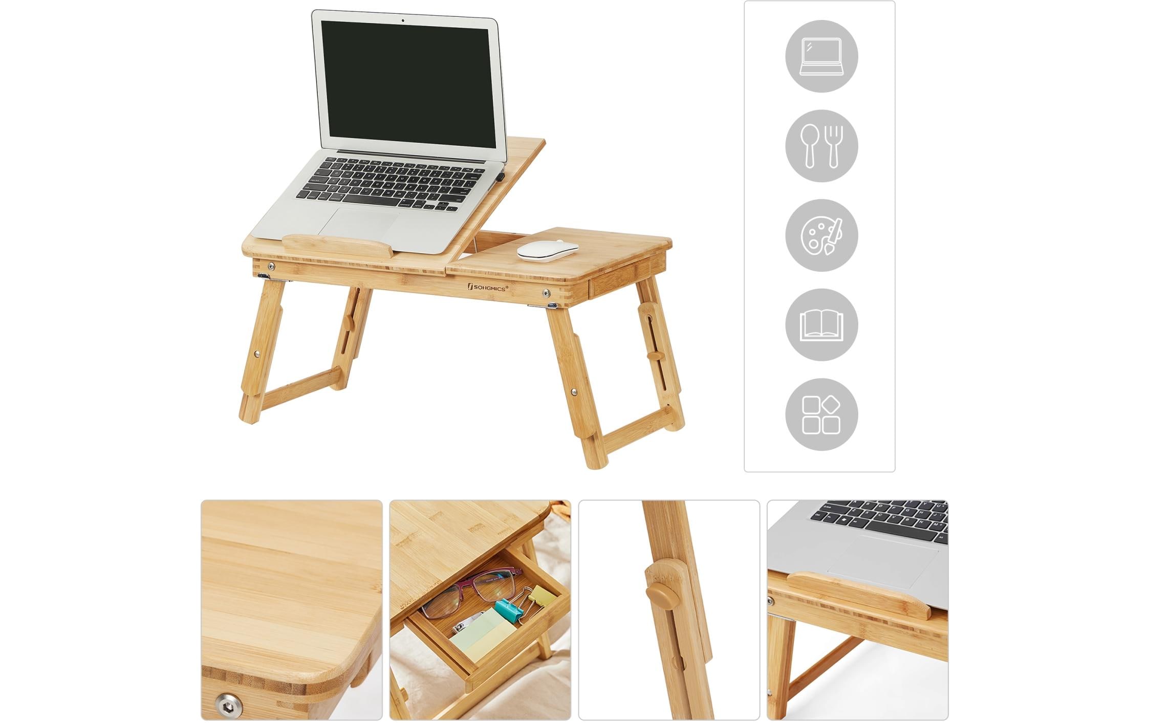 Songmics Notebook-Ständer mit Schublade 15