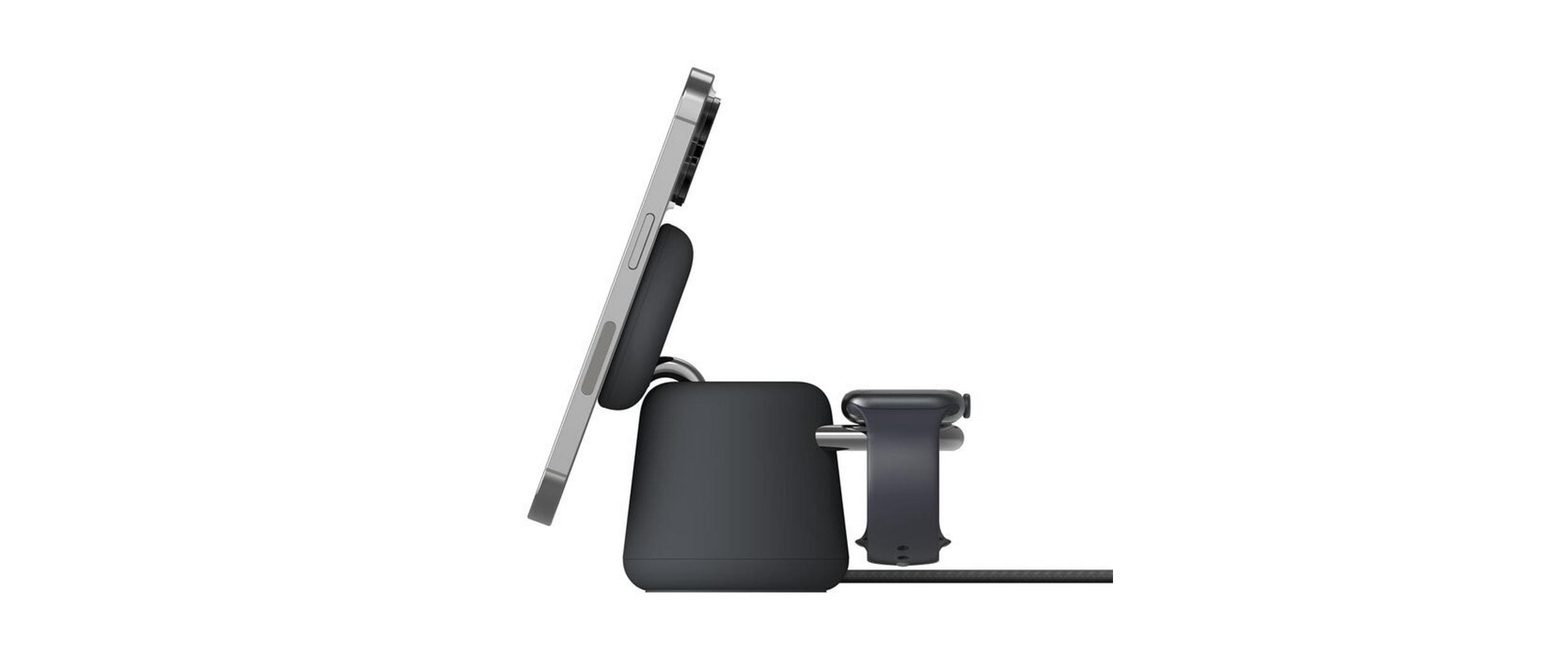 Belkin Wireless Charger BoostCharge Pro 2in1 Dunkelgrau