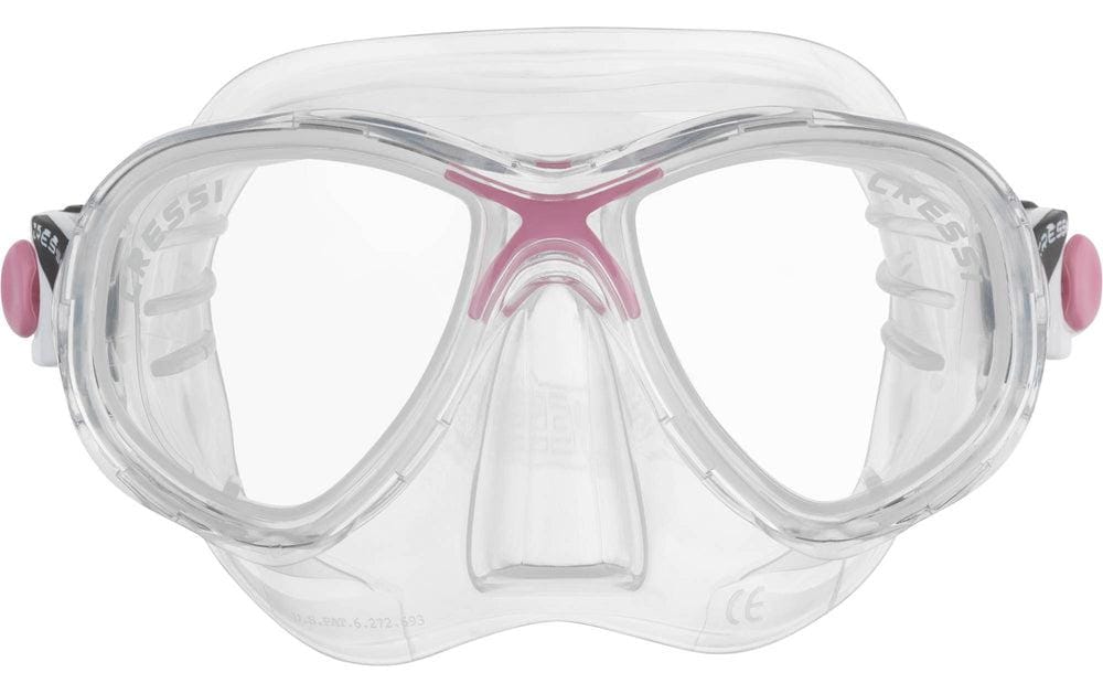 CRESSI Schwimmbrille Marea Mask Junior Clear/Pink CRESSI Schwimmbrille Marea Mask Junior Clear/Pink