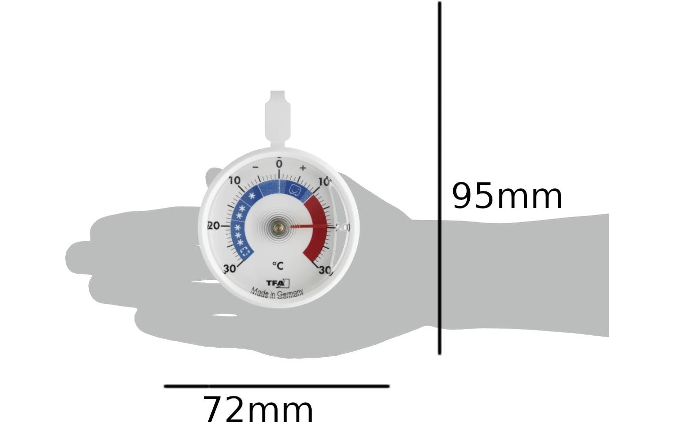 TFA Dostmann Kühl- / Gefrierthermometer Weiss TFA Dostmann Kühl- / Gefrierthermometer Weiss