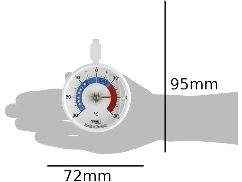 TFA Dostmann Kühl- / Gefrierthermometer Weiss