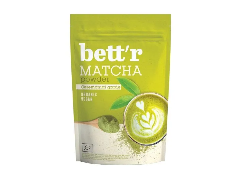 Bett'r Matcha Pulver 100 g Bett'r Matcha Pulver 100 g