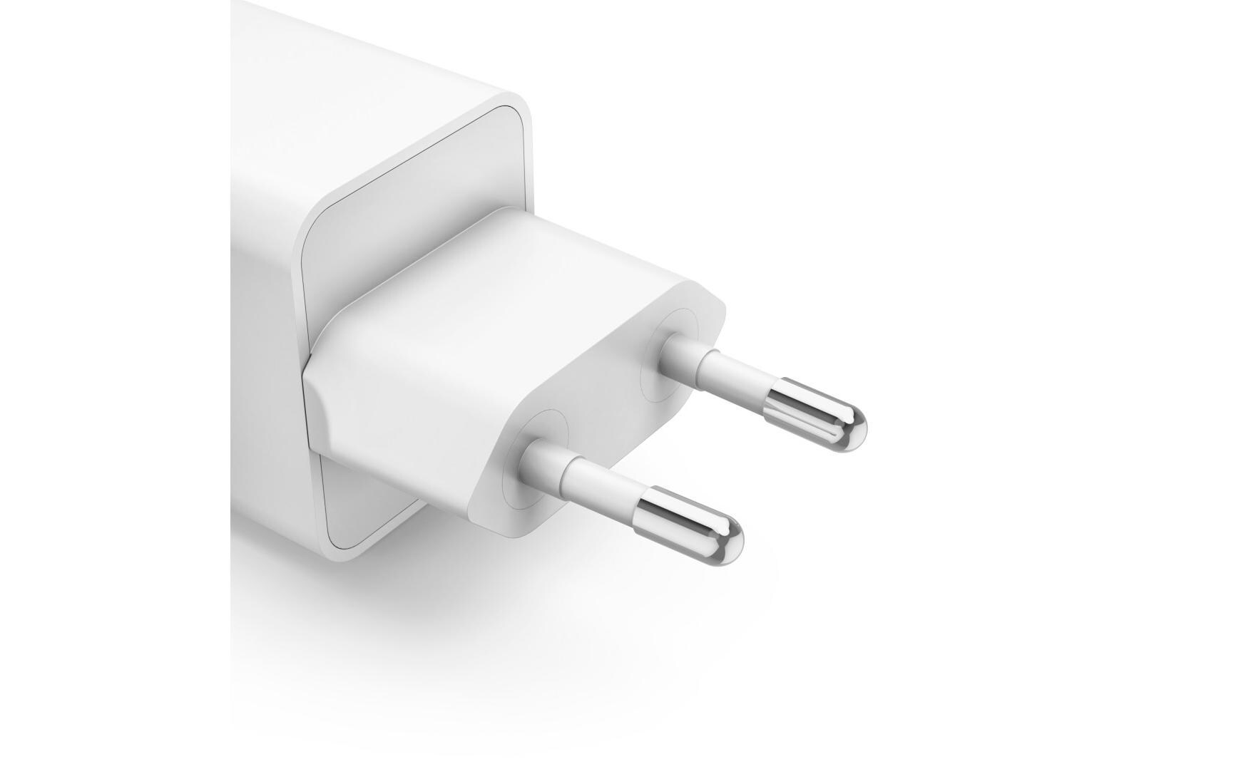 Hama USB-Wandladegerät Gan charger 2x USBC 40 W Weiss