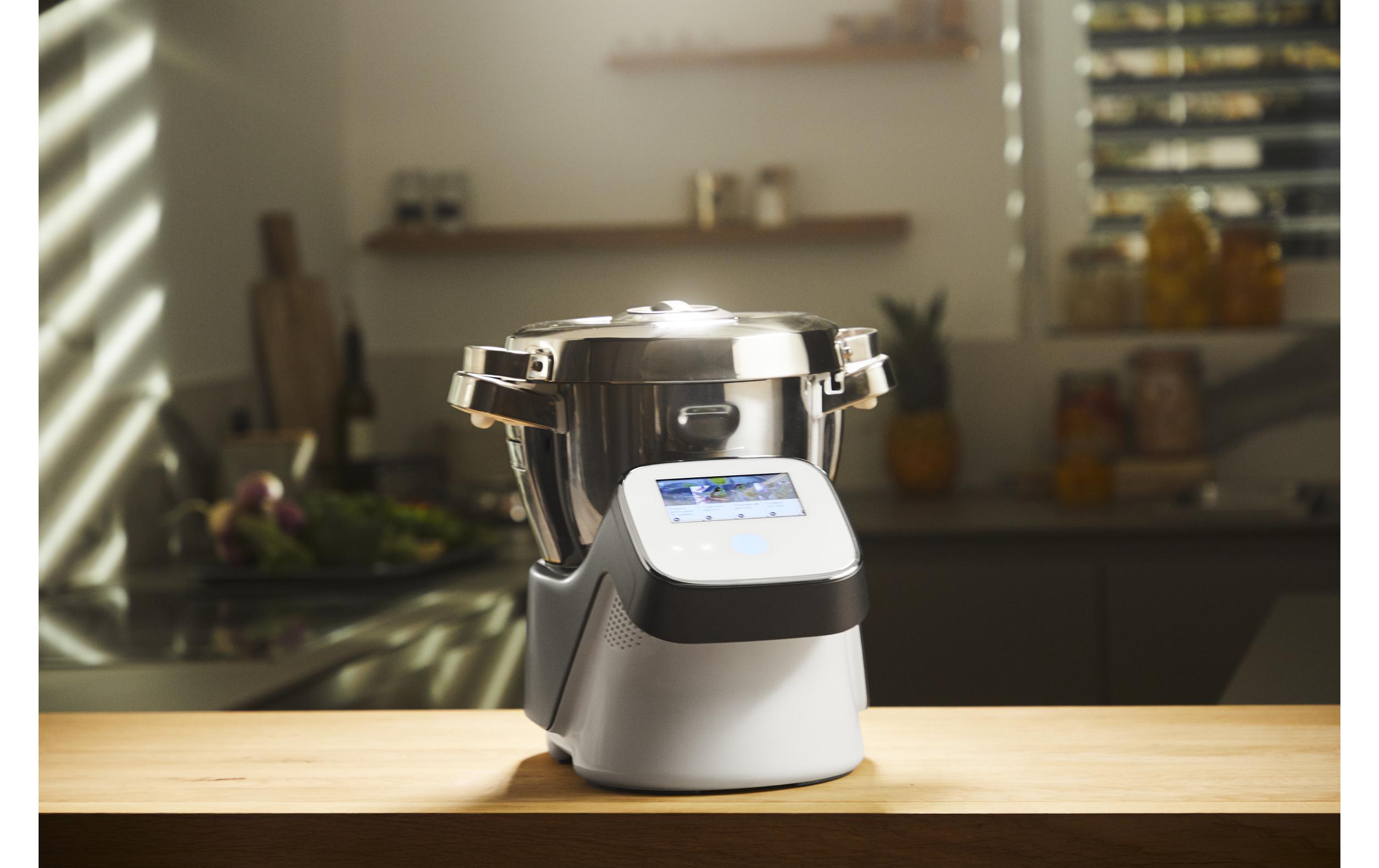 Moulinex Küchenmaschine i-Companion Touch XL Silber/Weiss