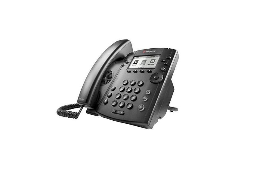 Poly Tischtelefon VVX 311 Skype for Business Schwarz Poly Tischtelefon VVX 311 Skype for Business Schwarz