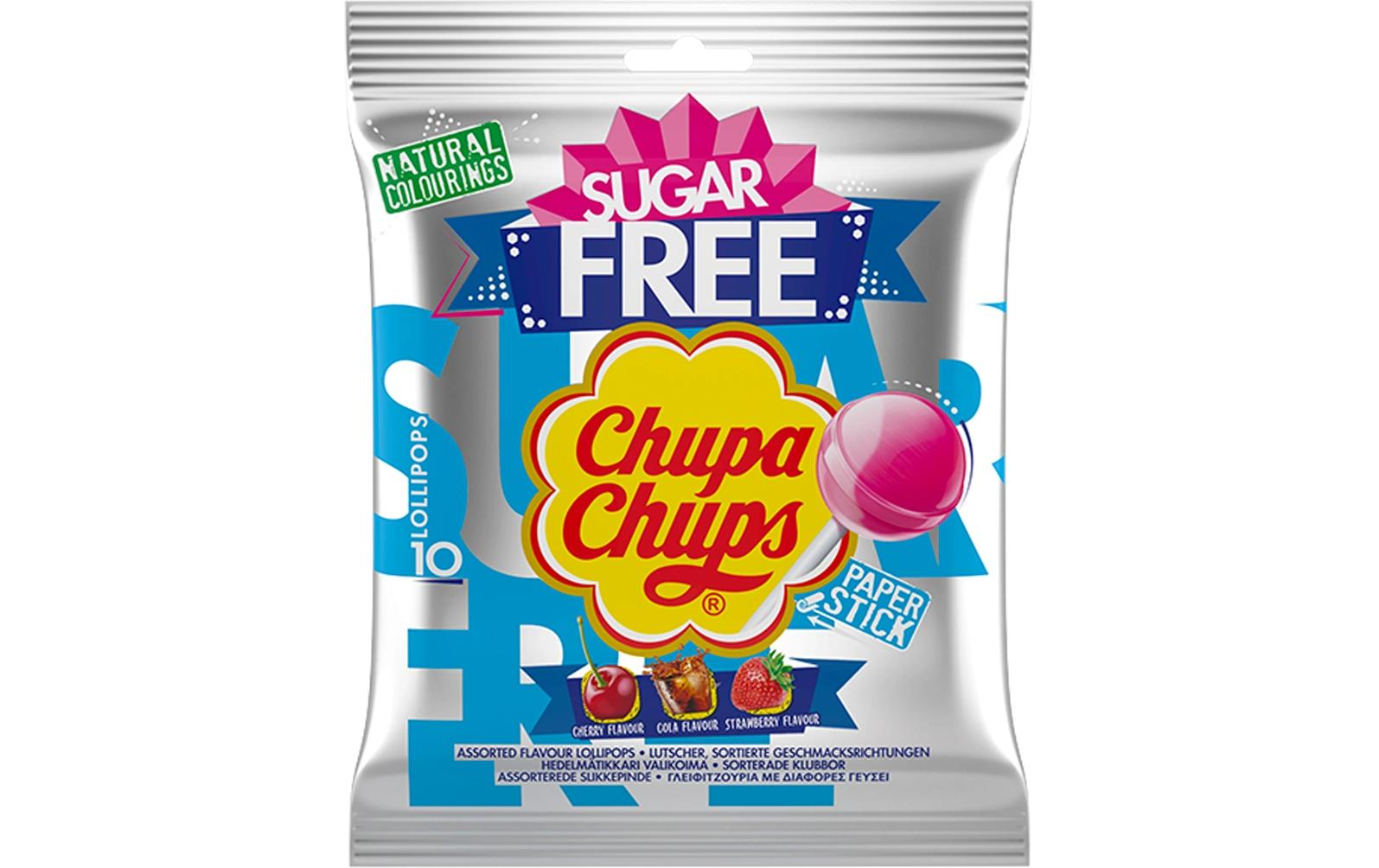 Chupa Chups Lollipop Sugar free 120 g