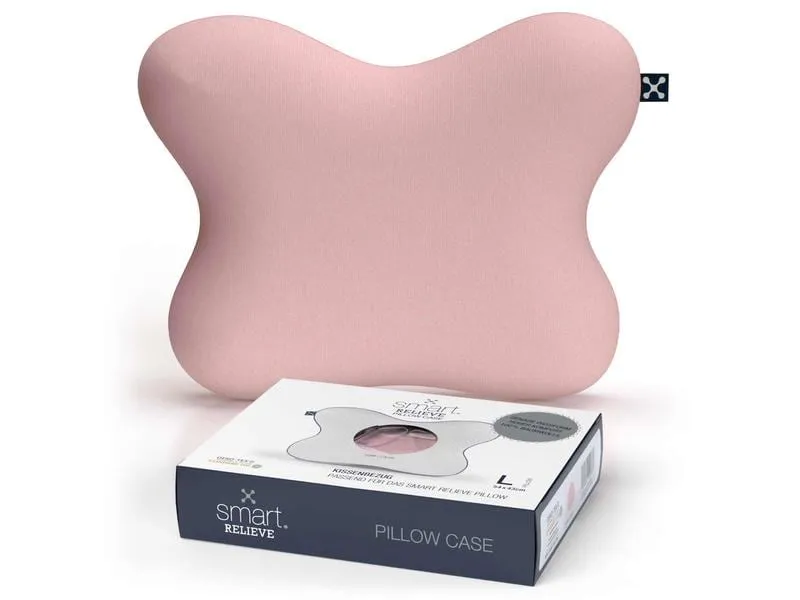 Smartsleep Kopfkissenbezug Relieve L 54 x 43 x 13.5 cm, Rosa