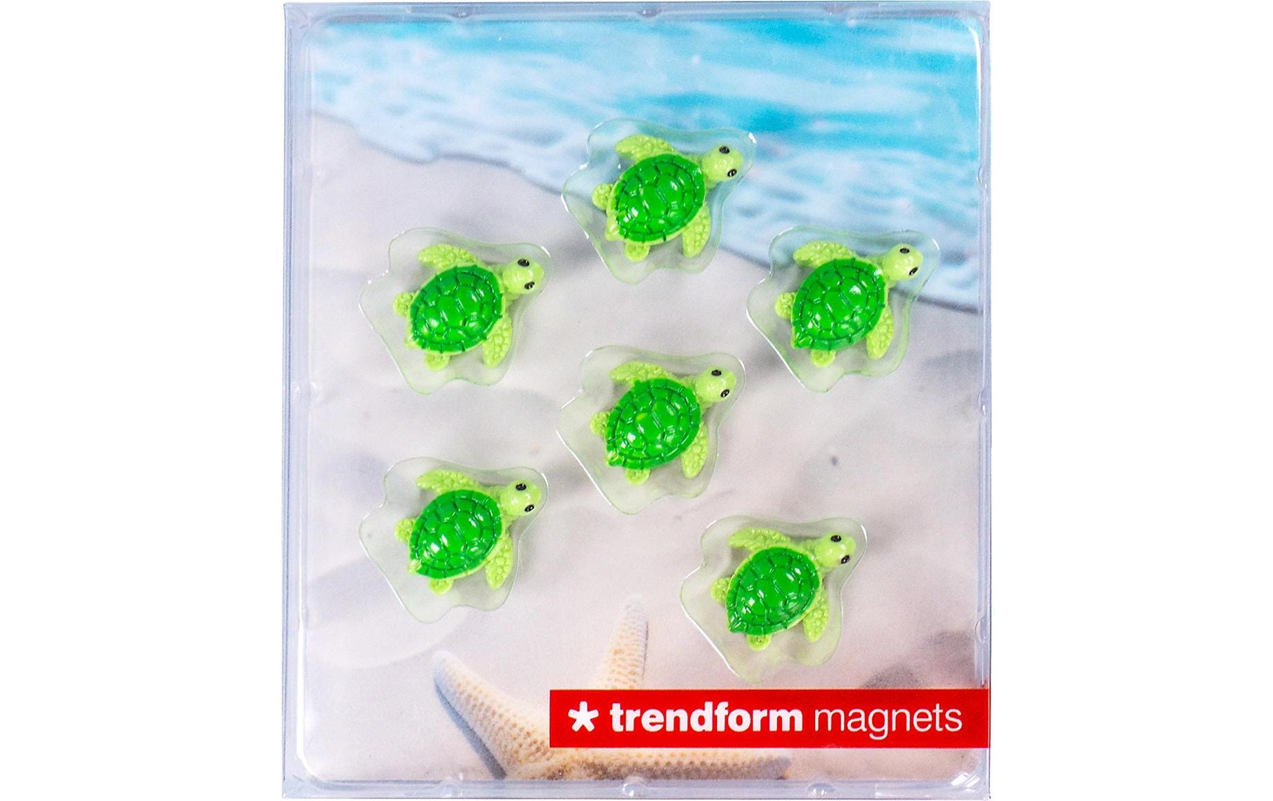 Trendform Haftmagnet Baby turtle, 5er Set, Grün